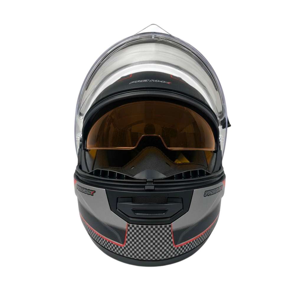 Pro Max R30 Modular Snowmobile Helmet with Electric Lens